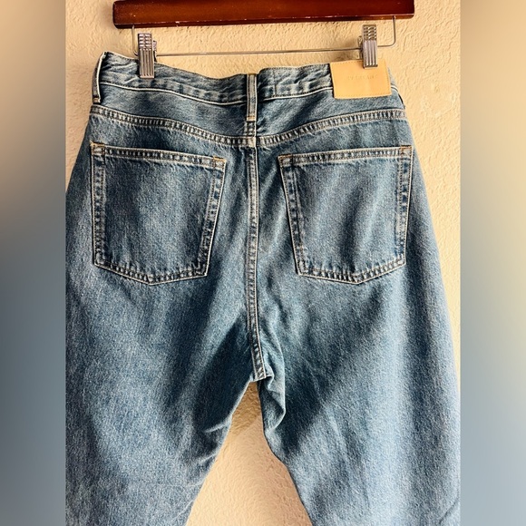 Everlane 90s Cheeky High Rise Crop 28 Straight Leg Jeans - Picture 7 of 16